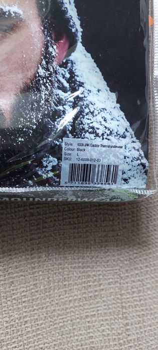 Conjunto Roupa Interior Térmica