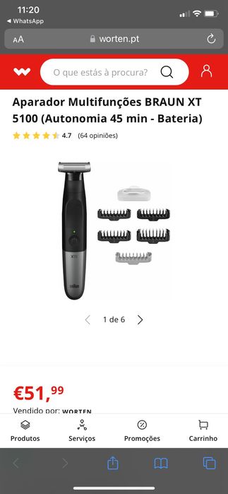 Aparador Multifunções BRAUN XT 5100