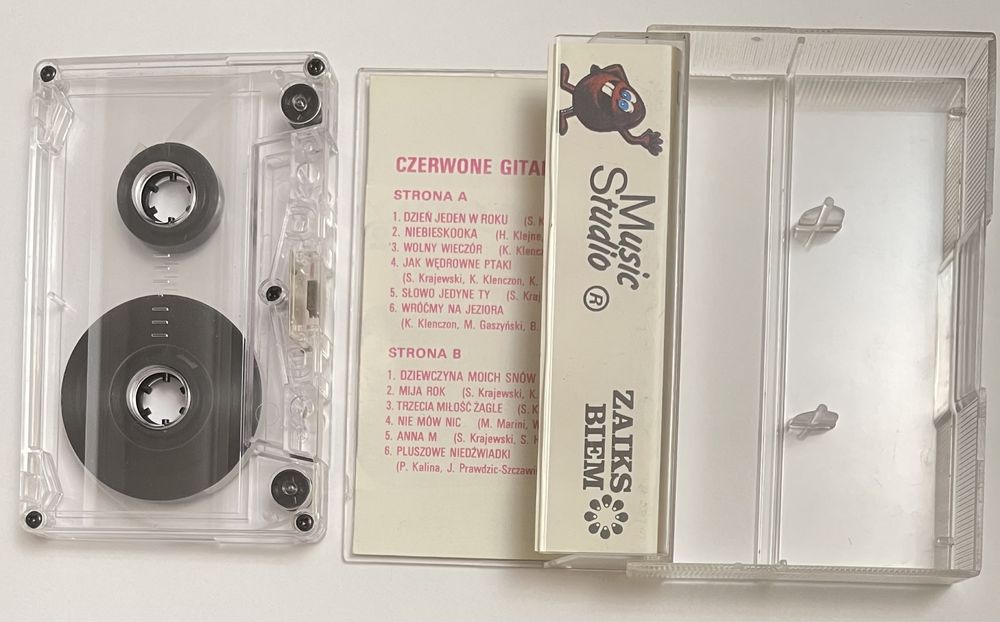 Czerwone Gitary cz. 2 kaseta magnetofonowa audio Music Studio