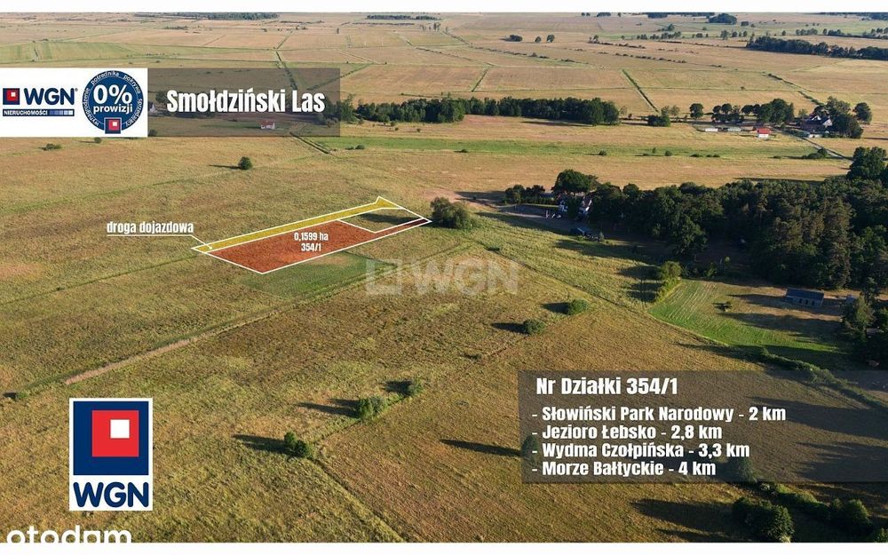 Działka budowlana nad morzem ( odległość 4000 m)