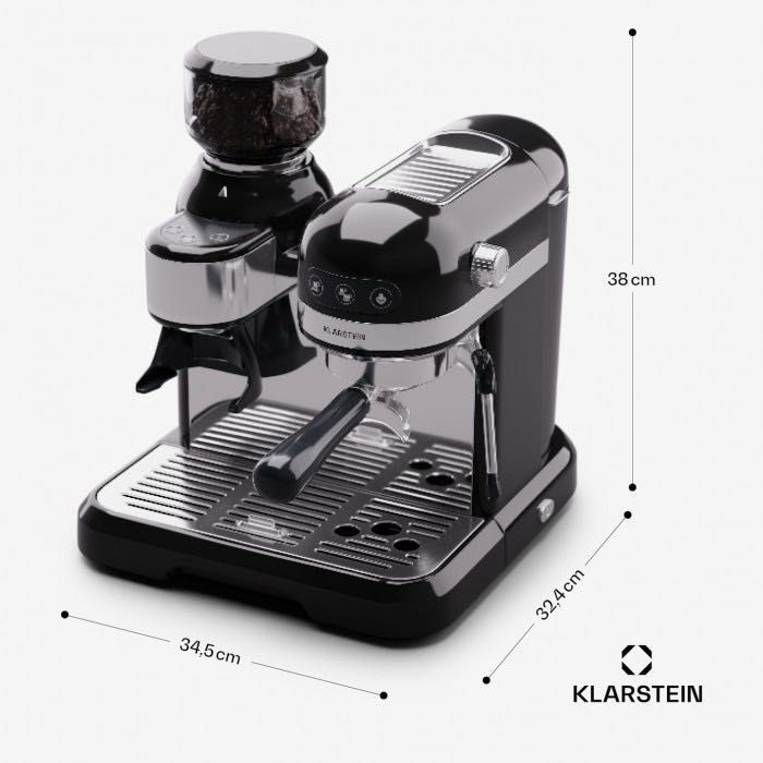 Эспрессо-машина  Bella Café с кофемолкой 1550 Вт, 20 бар, 1,4 л.