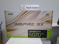 Відеокарта MSI GeForce RTX 5070 Ti 16G INSPIRE 3X OC Наявність! Київ!
