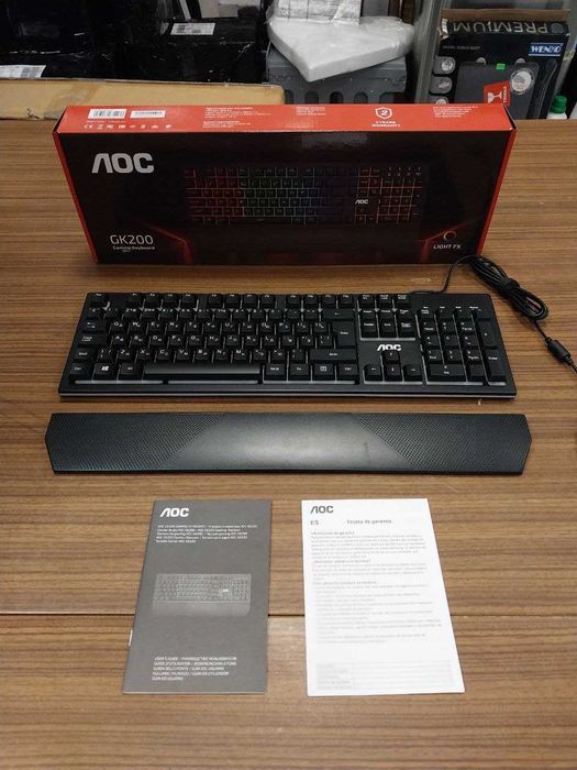 Profesjonalna klawiatura: podświetlenie,grawerowanie laserowe,cyrylica