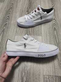 Базовые белые кеды білі кеди Polo Ralph Lauren 43-44p