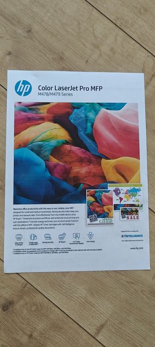 Цветной лазерный принтер HP COLOR LASERJET PRO mfp M479 fnw