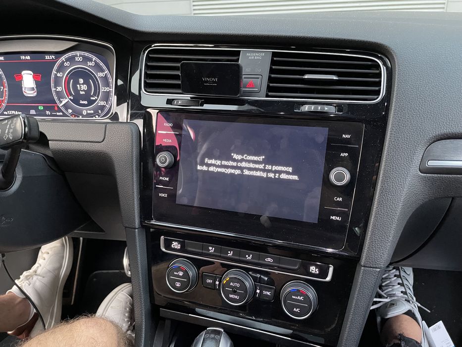 VW AppConnect Passat Golf Audi Aktywacja CarPlay Apple