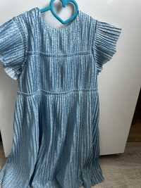 платье сукня next блакитне  134см 8-9 р