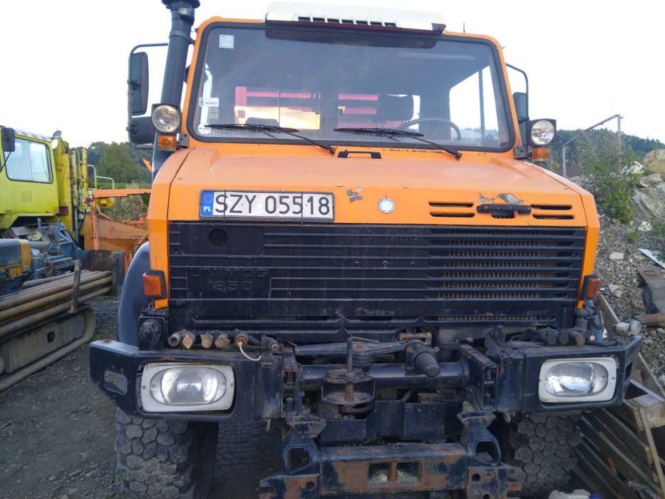 Unimog U 1850 zarejestrowany ciągnik rolniczy wywrotka