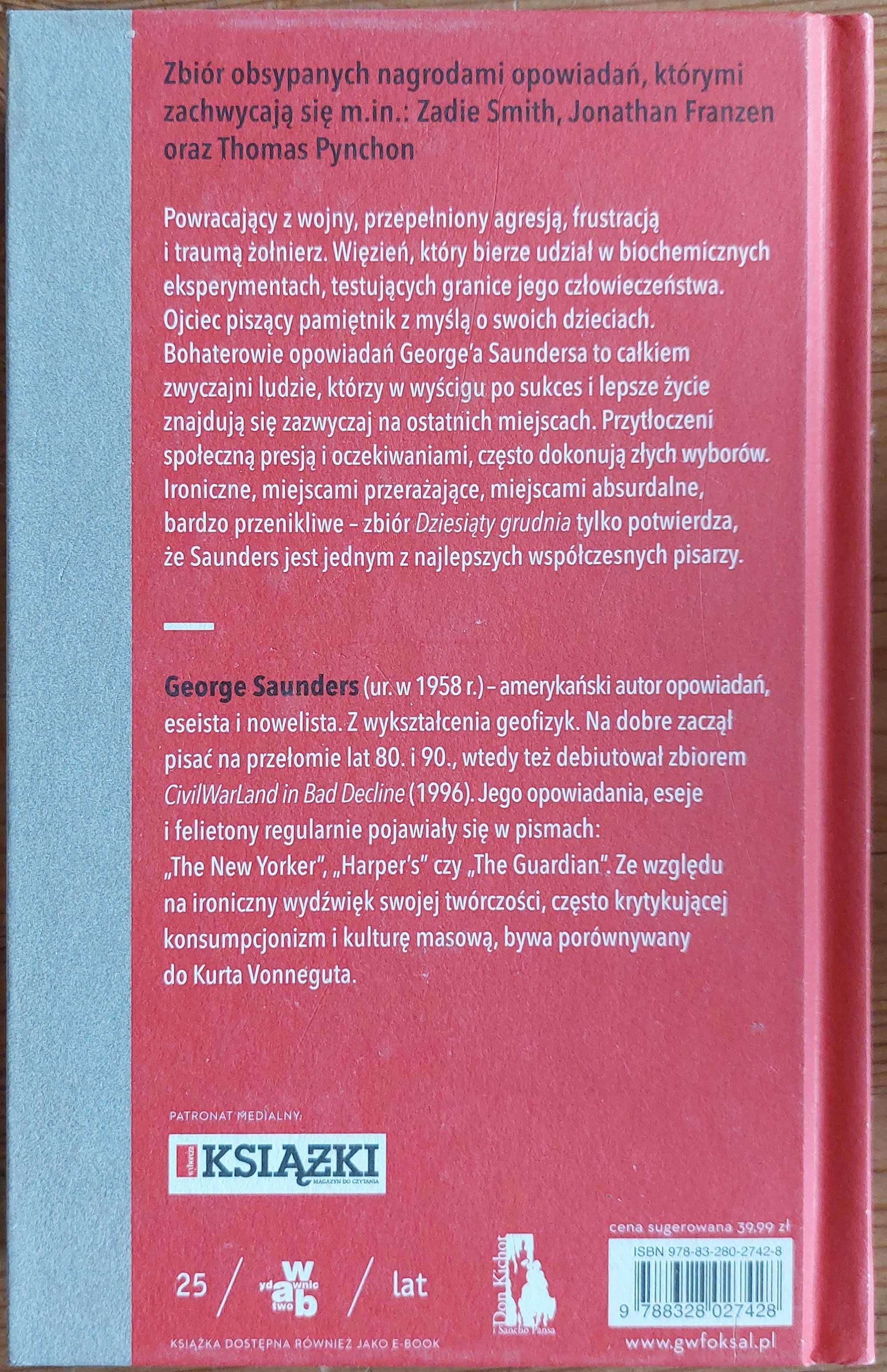 George Saunders 10 grudnia