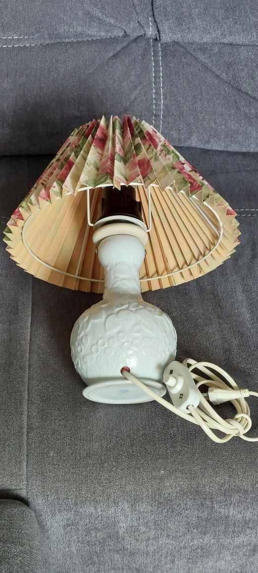 Stara lampka nocna  porcelana