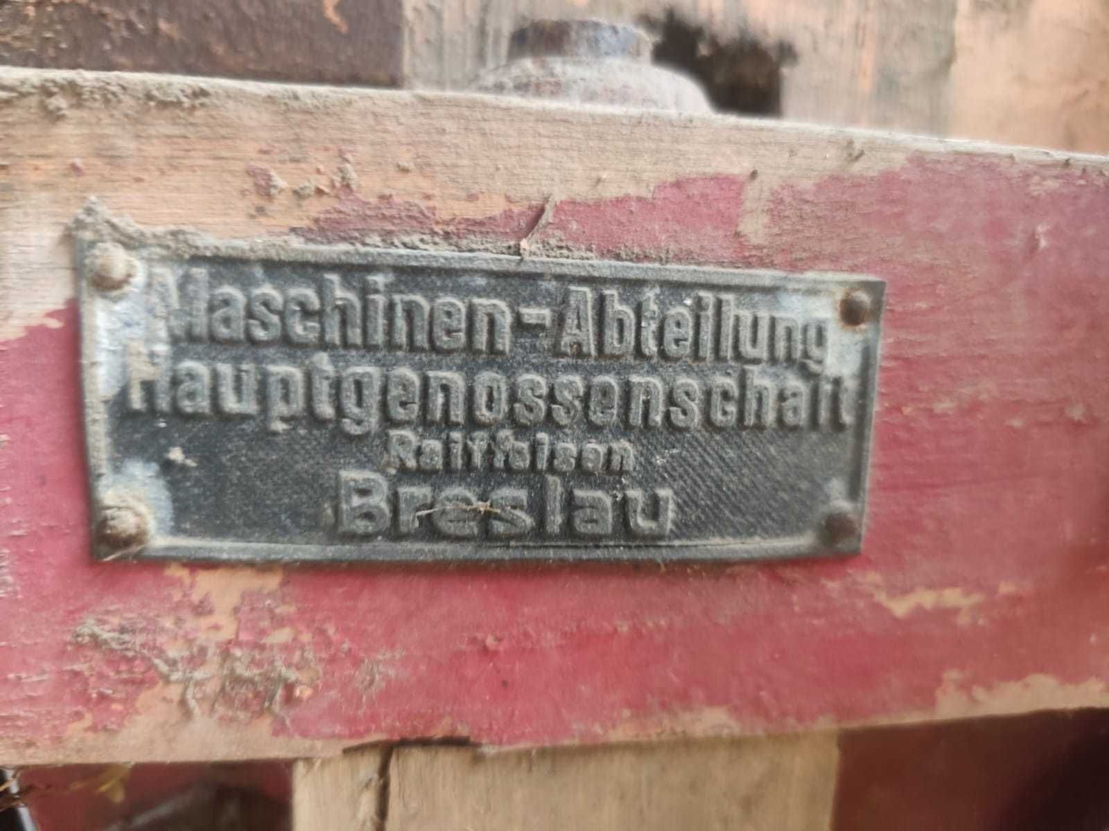 zabytkowa sieczkarnia rax D.R.G.M.