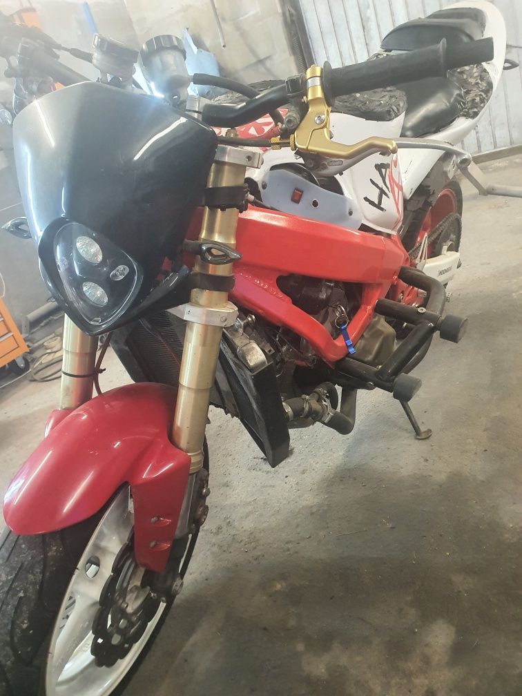 Honda CBR f4i s stunt zamiana cross auto