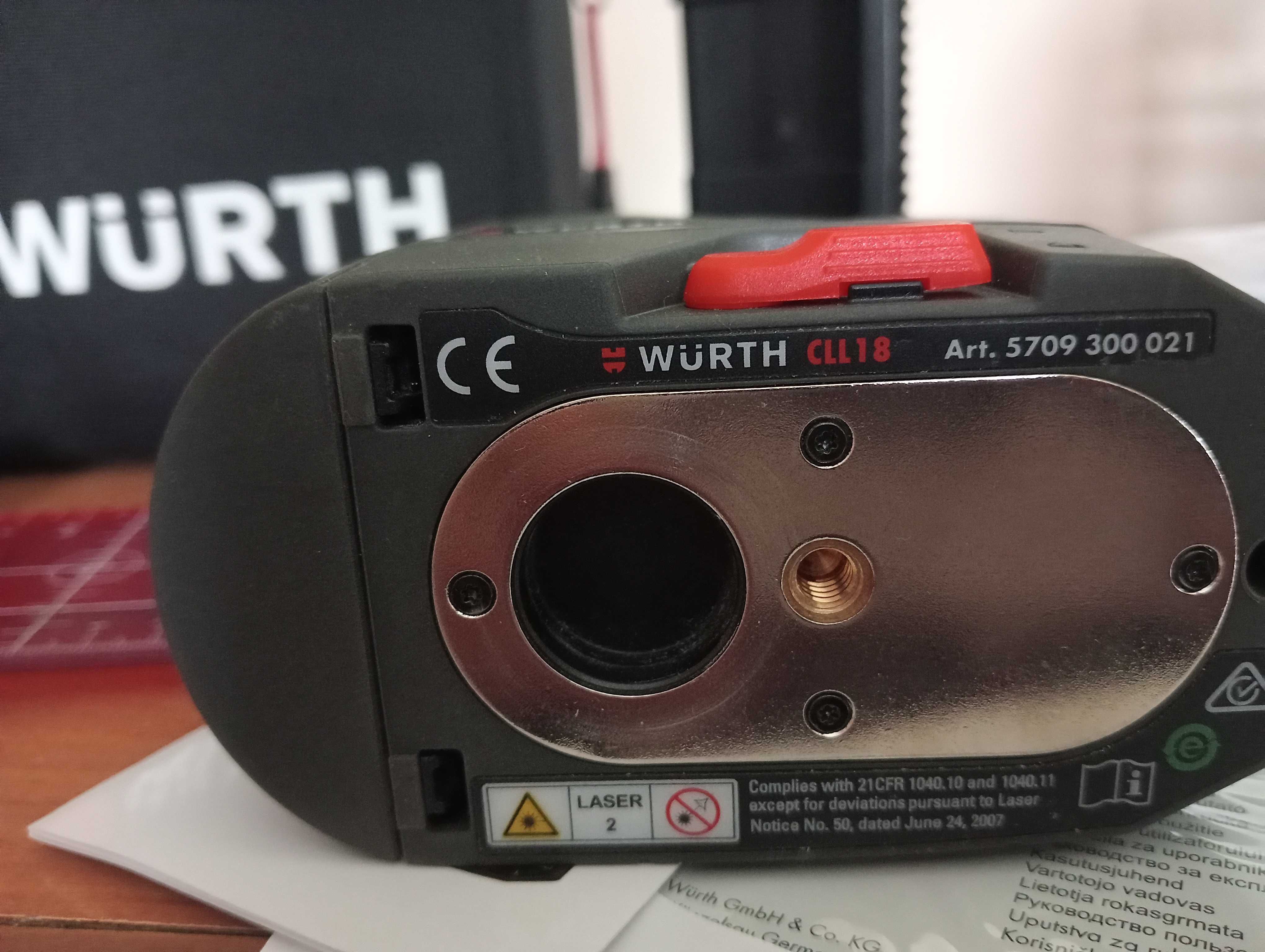laser krzyżowy firmy wurth cll18