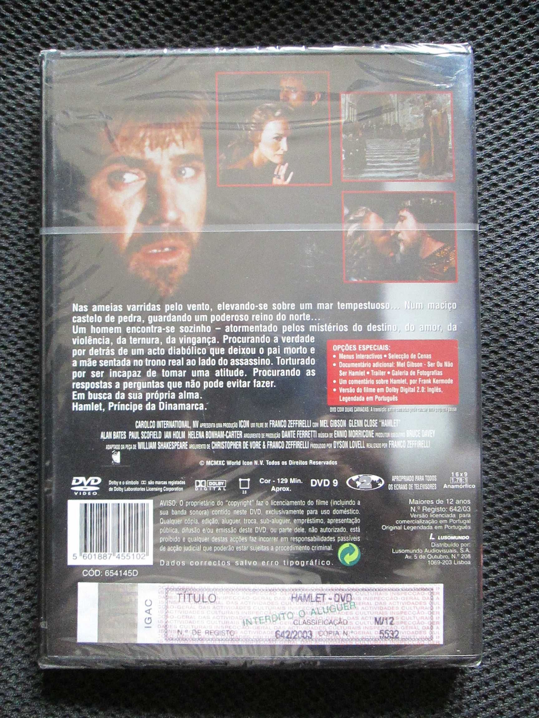 DVD Hamlet, de Franco Zefirelli