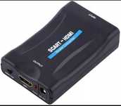 Adapter Konwerter SCART do na HDMI AV EURO full hd