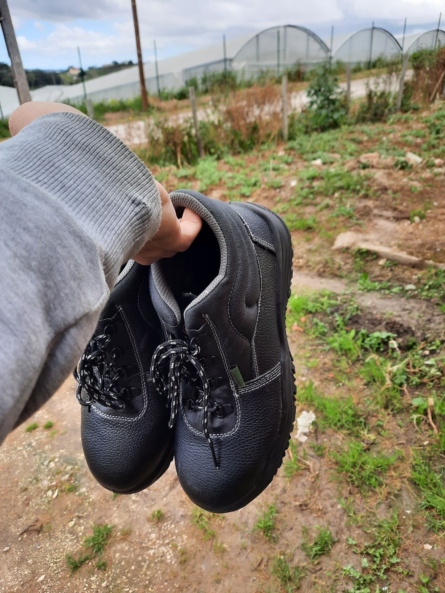 Botas de biqueira de aço