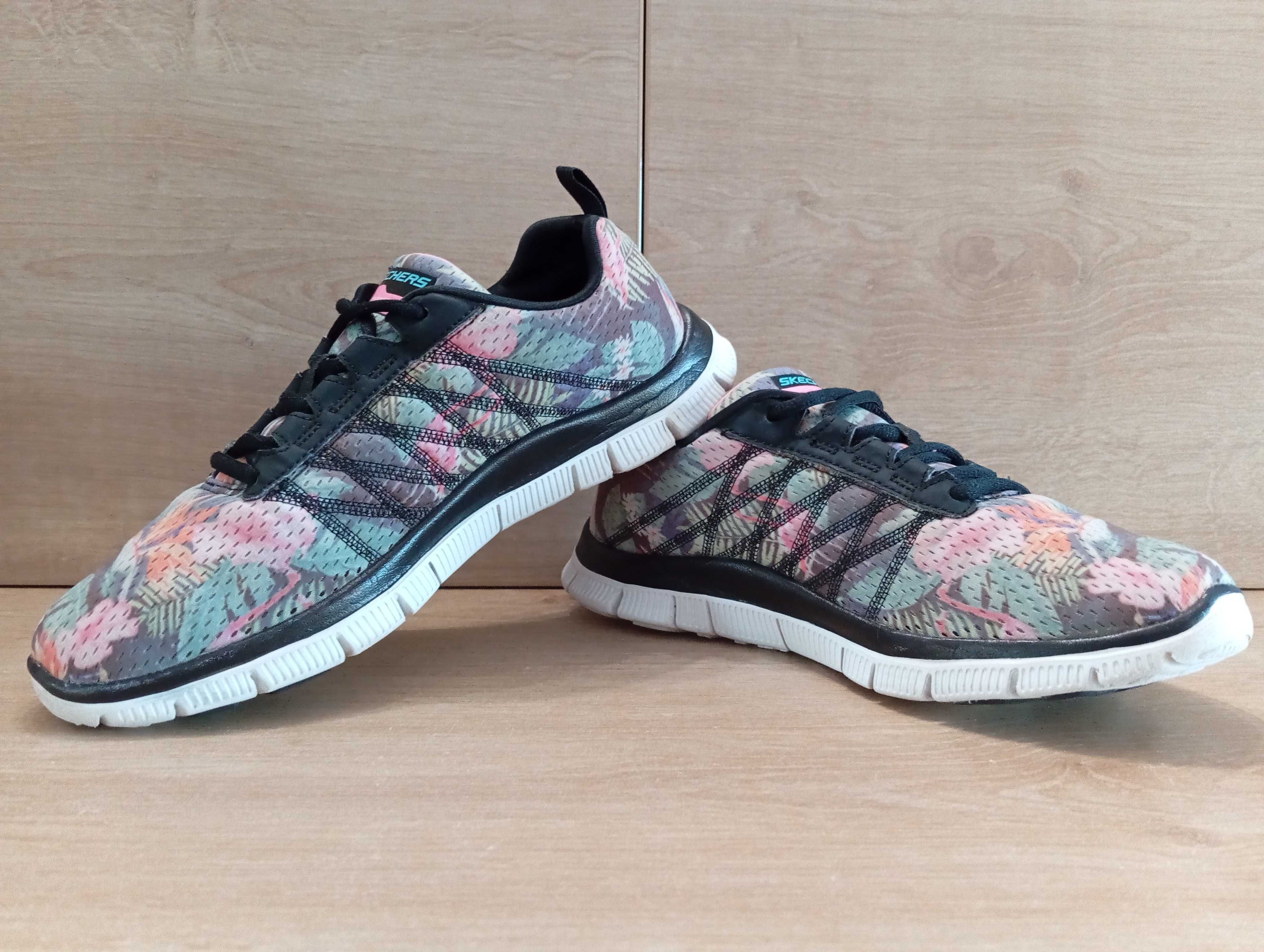 Skechers Flex Appeal Floral Bloom Buty Sneakersy Damskie Rozm. 38