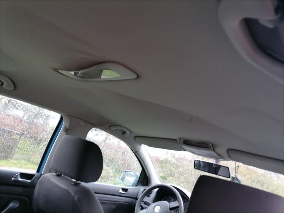 Golf 5 po zdarzeniu.