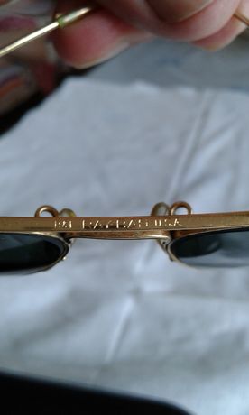 Óculos Ray Ban Aviator lentes B&L USA