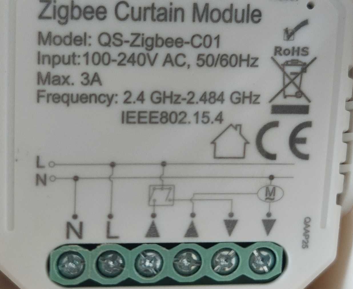 Sterownik Zigbee Curtain Module