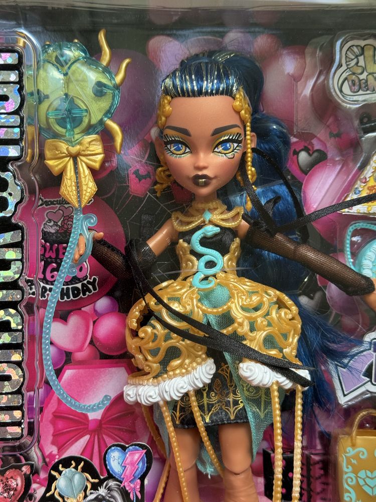 Лялька Monster high Scary Sweet Birthday Cleo de Nile / Клео Новинка