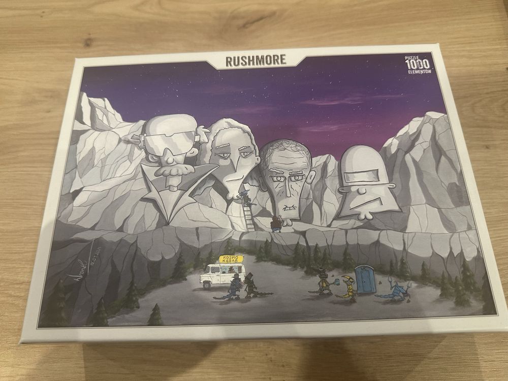 Puzzle Kapitan Bomba Rushmore