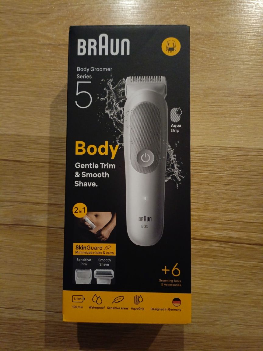 Trymer do ciała Braun BG5550 golenie przycinanie