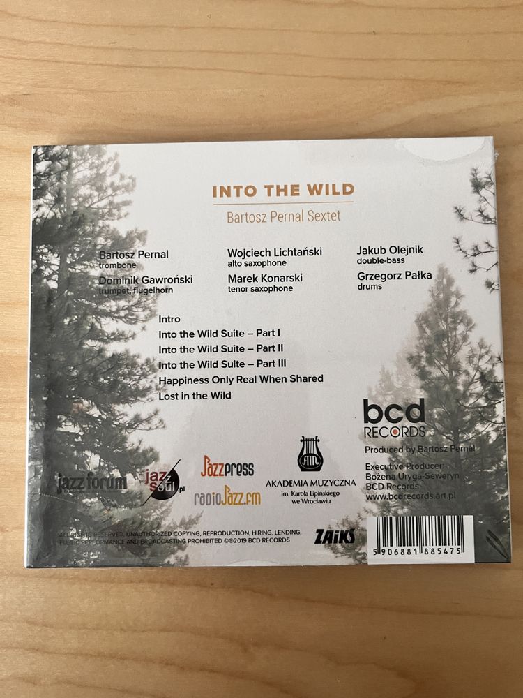 Płyta Bartosz Pernal Sextet Into the Wild