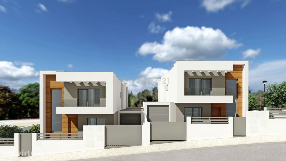 Moderna Casa em Construção na Charneca de Caparica, Almada