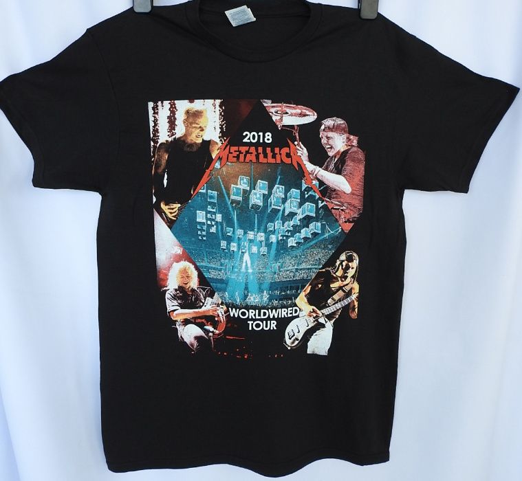 Коллекционная футболка Metallica Tour 2018 NEW 100% оригинал T-shirt М