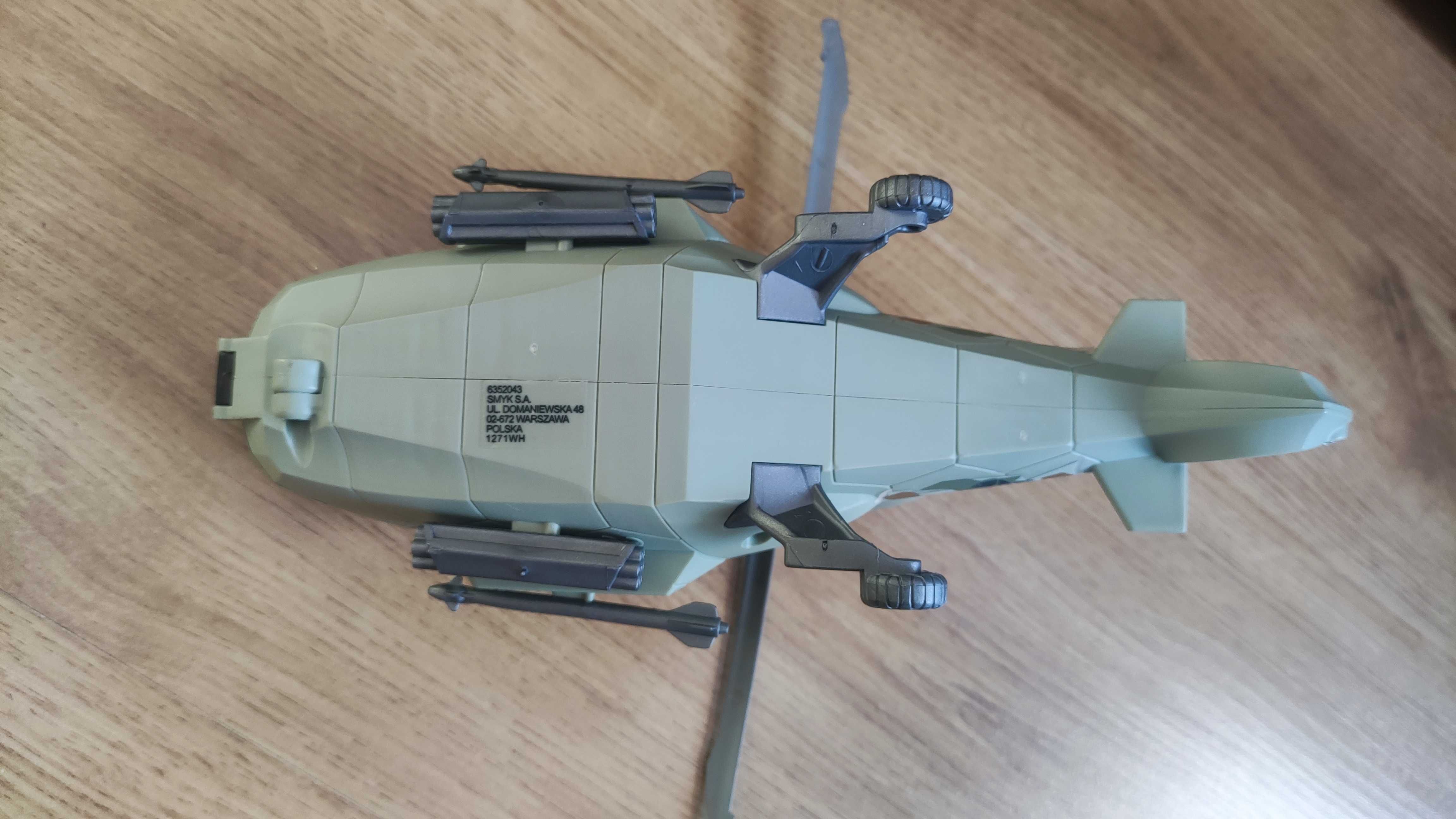 Helikopter Wojskowy SMYK plus Żołnierz Śmigłowiec