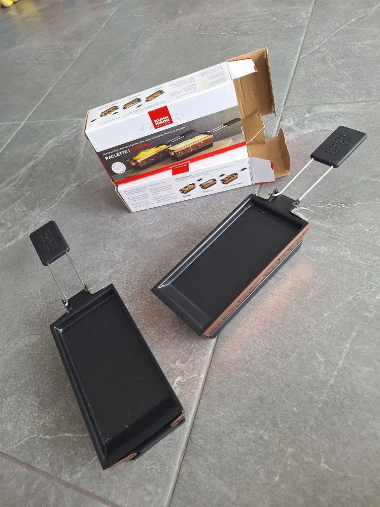 2 raclette mini grille minigrill na podgrzewacze kuhnrikon kuhn rikon
