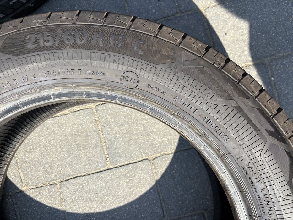 Opony letnie Continental VanContact Eco 215/60r17 C