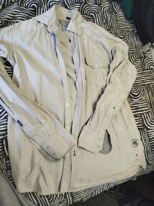 Чоловіча катонова фірмова сорочка NAPAPIJRI