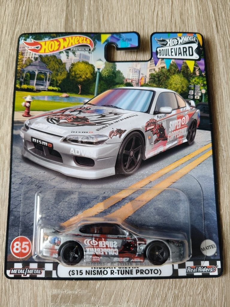 Hot Wheels Premium Boulevard #65 Nissan Silvia S15 Nismo R-Tune Proto