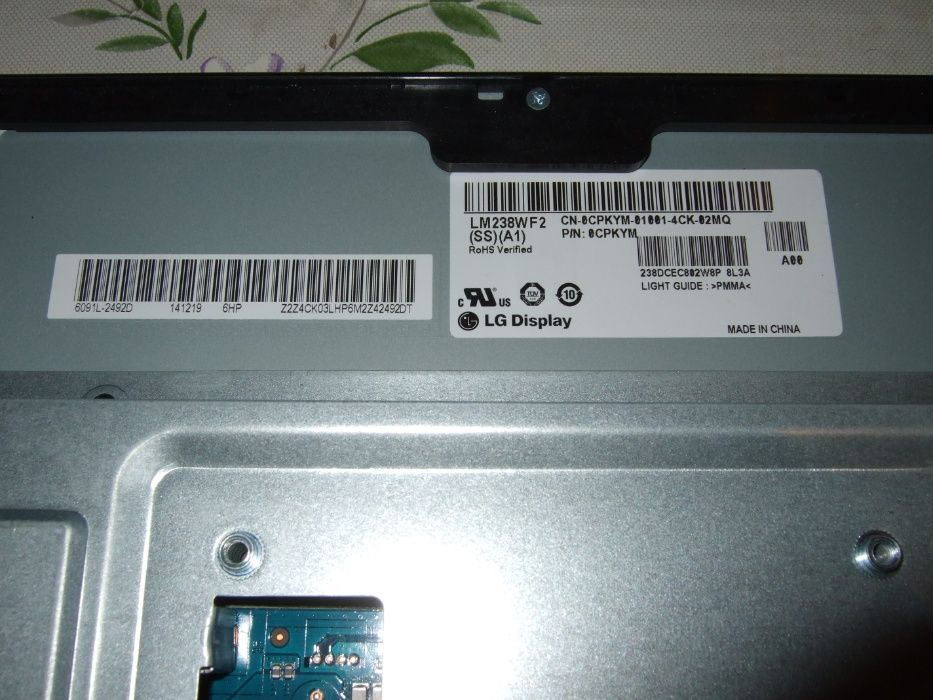 Запчасти монитор Dell U2414Hb блок питания