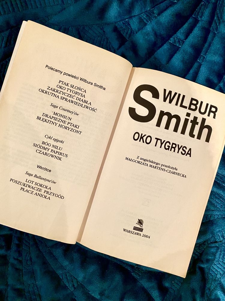 Wilbur Smith - Oko Tygrysa (wydanie kieszonkowe)