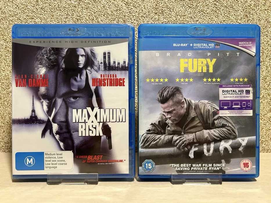 Blu-ray диски Amaray Советник/Заложница/Неуправляемый с переводом.