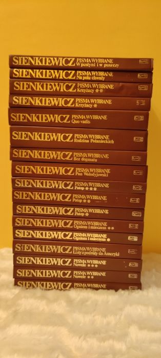 Książki H. Sienkiewicza 17 tomów