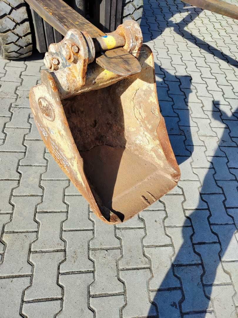 Łyżka kopiąca do koparki minikoparki szer 45 cm sworzeń fi 40mm