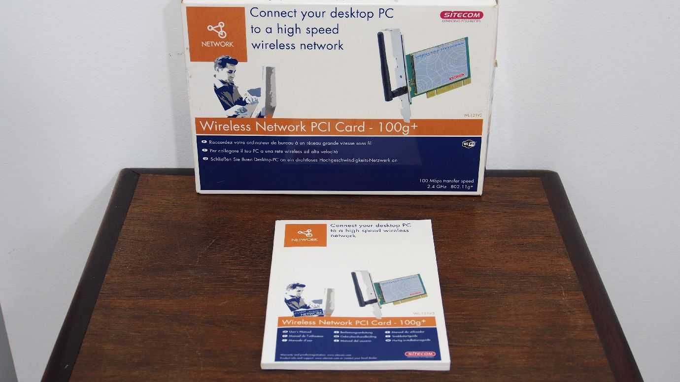 PCI card wireless network