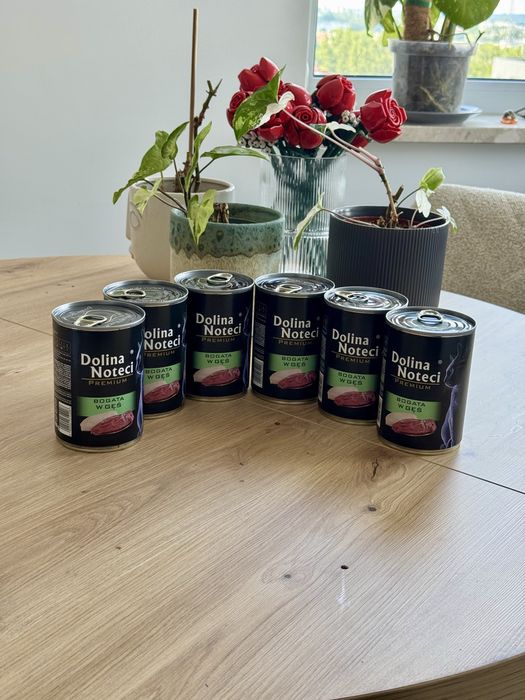 6x 400 gr Dolina Noteci Mokra Karma dla Kota Bogata w Gęś