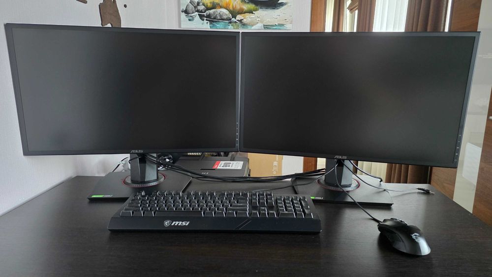 2 Монітори Asus VG248QG Gaming Monitor