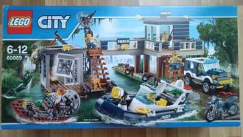 LEGO City 60069 Posterunek wodnej policji kompletny pudełko instrukcje