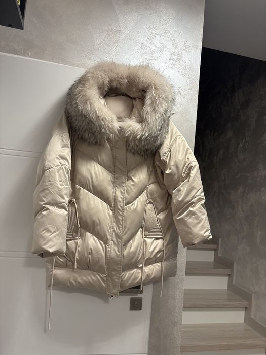 PRZEPIĘKNA KURTKA - kolor szampański