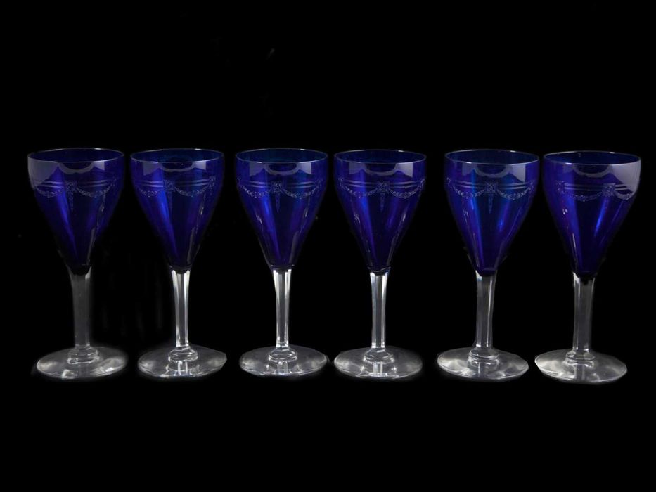 Seis Copos de Pé Alto