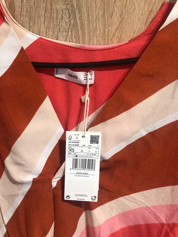 Przepiękna nowa bluzka koszula damska MNG XS nowa z metkami