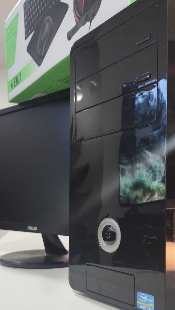 Computador + Monitor e periféricos