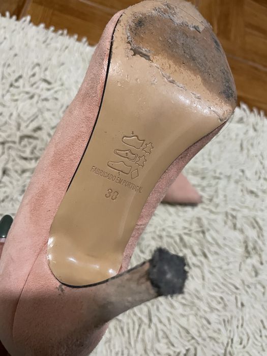 Sapato stiletto rosa