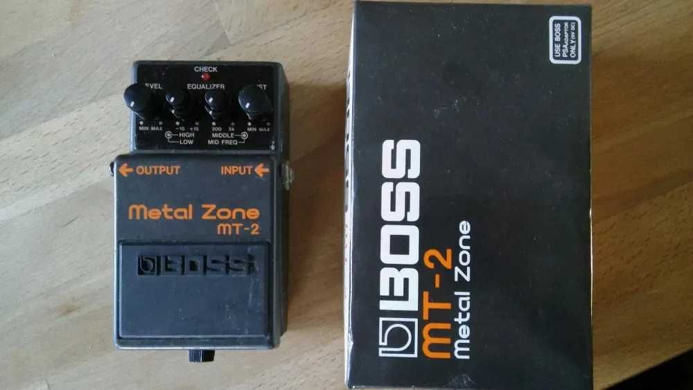 Pedal distorção boss mt-2 metalzone